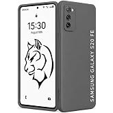 URUCHI Samsung S20 FE ile Uyumlu Kılıf, İ&ccedil;i Kadife Kaplamalı İnce Sıvı Silikon Kapalı Kamera Tam Koruma Yumuşak Silikon Kapak