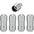 McGard 24210 Chrome Cone Seat Wheel Locks (M14 x 1.5 Thread Size) - Set of 4