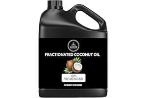 Naturevibe Botanicals Fractionated Coconut Oil 946ml | 100% Pure and Natural | Great for Skin Care and Hair Care