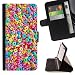 Produktbild FJCases Müsli Frühstück Tasche Brieftasche Hülle Schale Standfunktion Schutzhülle für Motorola Moto E5 Play/Moto E5 Cruise