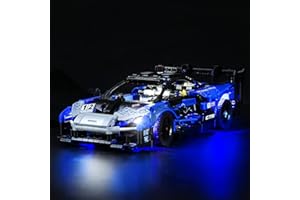 GEAMENT Kit de Luces LED Compatible con Lego McLaren Senna GTR - Conjunto de luz por Technic 42123 (Juego Modelo no Incluido)
