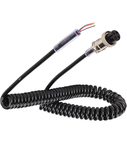 Cavo Prolunga 8 Pin Maschio-Femmina - Per Microfoni E Ricetrasmettitori, A Spirale - Foto 6