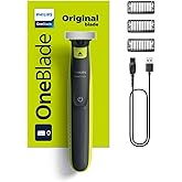 Philips OneBlade Y&uuml;z i&ccedil;in Hibrit Tıraş Makinesi, Sakal Şekillendirici, Islak/Kuru Kullanım, 3 Kirli Sakal Tarağı, &Ccedil;ift Tarafl