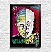 Produktbild Hellraiser Pinhead und Clown Pennywise (Stephen King "Es")- Original gerahmt Fine Art Malerei, Poster, Leinwand, Artwork, Druck, Plakat, Leinwanddruck, horror, halloween