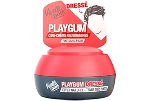 Vivelle Dop Playgum Dressé Cire-Crème Coiffante Pour Homme, 80ml