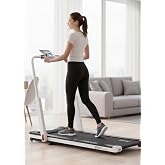 Voit Trendfit Foldable Treadmill with Large Walking Area and Shock Absorbing Floor &ndash; 2.0 HP, Bluetooth Supported