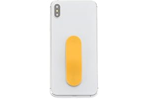 MOMO STICK MOMOSTICK - L'original! Support pour téléphone Portable et poignée pour Smartphones et tablettes– téléphone Portable Bague pour iPhone Samsung Huawei (série Mate – Jaune)