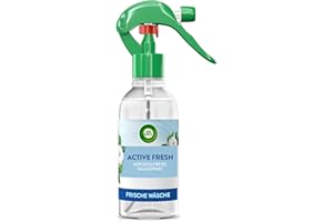 ‎AIR WICK Air Wick Active Fresh – Aerosolfreies Raumspray mit natürlichen ätherischen Ölen – Duft: Frische Wäsche – 1 x 237 ml