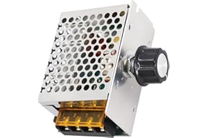 Regolatore di Tensione AC 220V AYWHP AC 220V 4000W Regolatore di Tensione Elettronico SCR, Regolatore Velocita Motori 220V Regolatore di Velocit per Motore Elettrico Dimmer 220V