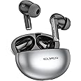 Elver Buds X - Dual ANC+ENC, Dynamic Drivers with 32dB ANC with 4 mics, Upto 50HRS Playback, True Light Sensor, Intuitive Touch Controls, BT v5.3, Wireless Charging & Type-C Fast Charging,(Metallic)