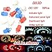 Produktbild 10 x B8.3d dongzhen DC12 V LED Armaturenbrett Lampe für Chrysler für Kia Indikator Instrument Panel Keil Leuchte