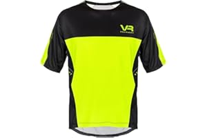 VALENTINO ROSSI VR46 Koszulka Performance MTB, XL, żółta, Żółty, XL