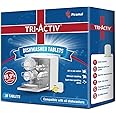 Tri-Activ All-in-One Dishwasher Tablet by Piramal I 30 Units I Lemon Fragrance I 99.9% Germ Protection I Benefits of Detergent Powder + Rinse Aid + Salt I Removes tough grime and grease (Pack of 1)