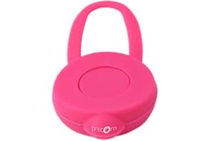 LED pediente Luminoso de Silicona Collar de Perro LED en el Color Rosa de la Marca PRECORN