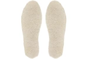 ‎RIEMOT riemot Echte Lammfell Einlegesohlen für Damen Winter Warme Schaffell Einlegesohlen Weiche Kuschelige Flauschige Lamm Schuh Ersatz Einlegesohle für Schneestiefel,Hausschuhe,Beige EU39