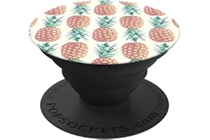 PopSockets PopGrip - Soporte y Agarre [No Intercambiable] para Teléfonos Móviles y Tabletas - Pineapple Pattern