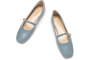 C.Paravano Scarpe Mary Jane da Donna | Ballerine da Donna con Punta Quadrata