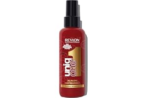 REVLON PROFESSIONAL UniqOne Hair Treatment Aitana Bonmatí Limited Edition, 150 ml, Leave in kuracja do włosów dla lepszego rozczesywania i połysku, pielęgnacja włosów bez spłukiwania, spray