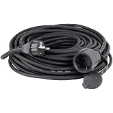 as - Schwabe Extension Cable 10 m H07RN-F 3G2.5 &ndash; Extension Cable 230 V | With contact protection plug, contact protection co