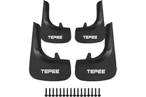 Axenture Car Mud Flaps Kit For Peugeot Tepee Front Rear Rubber Splash Guards Tire Mudflaps Protector Accessories Wheel Well Guards 4 PCS