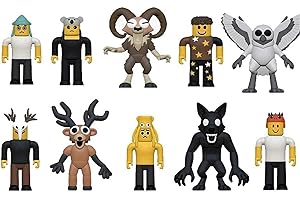 KUKUSHINING 99 Nights In The Forest Figures, Funny Toy Model Set Game Characters Doll for Collectors Fans Gifts(10pcs)