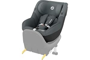 Maxi-Cosi Pearl S i-Size Baby Car Seat, 3 Months - 4 Years, Max 18 kg, 61 - 105 cm, Car Seat, 5 Reclining Positions, Easy-in Strap Hooks, G-CELL Side Impact Protection, Tonal Graphite