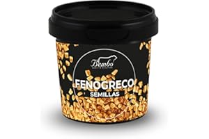 BEMBO QUALITÀ D'AUTORE Semillas de Fenogreco Bembo 110g – Añade Sabor Exótico a Tus Platos – Envase Anti-Desperdicio y Anti-Oxidación, Reutilizable y Reciclable.
