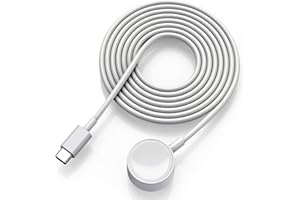 CELLHELMET 2024 Nouveau [Certifié MFi] Apple Watch Chargeur USB C (1 m/3.3FT) Watch de Charge Rapide Magnétique Câble,Watch sans Fil Station de Charge Rapide avec Apple Watch Series 9/8/7/6/SE/5/4/3~1/Ultra 2/1