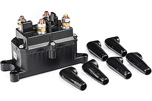 ‎APIELE 12V 250A Seilwind Relais 63070 62135 Seilwinde-Relais-Schalter Winden Solenoid Relais Schütz für ATV, UTV, SUV Heavy duty relay Schütz Winde
