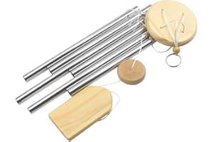 NICELAND Campanelle a Vento Giardino Scacciapensieri da Esterno Carillon a Vento in Metallo Campanelle Musicali a Vento Campanelli Eolici Commemorativi Campane Vento Giardino Buon Regalo di Natale