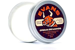 Crema de Manos Reparadora EVANS RESCUE4HANDS – Hidratación Intensa para Manos Secas y Agrietadas – Textura Nata No Grasa, Ideal para manos expuestas a las situaciones más extremas - Uso Diario – 100ml