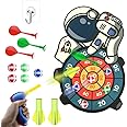 TASSINO, FIND A WAY OR MAKE ONE Tassino Shooting Dart Game for Kids Cartoon Target Toy Sets, Fabric Dard Board, Children's Indoor Outdoor Sport Game Toys Gifts (Astronaut), Multi