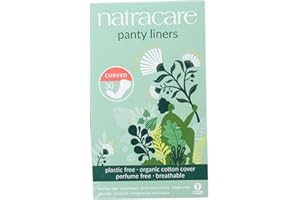 Natracare Panty Liners curvados 30 unidades (paquete de 2)