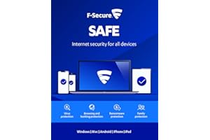 F-Secure Internet Security for all devices | 1 Year | 3 Devices | PC/Mac/Mobile | Activation Code by email