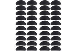 EODKSE 40Pcs Silikon Nasenpad Antirutsch Klebend Pad Luftsack Nasenpads Selbstklebende Brillen Nasenpads Anti-Rutsch Nasenpads Bequeme Luftkammer Nasenpads für Vollrahmen Brillen Sonnenbrillen