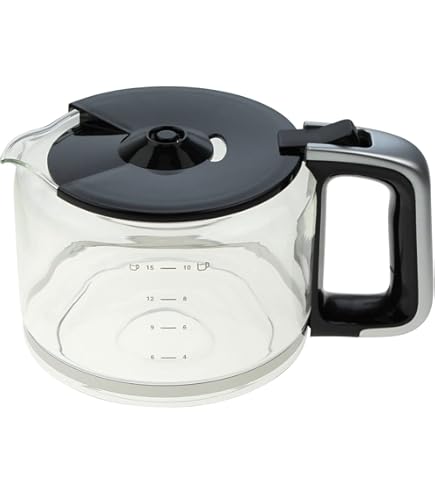 Krups Kaffeekanne Glas 1,25L - Originalersatz SS-208836 Für KM8328