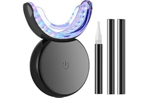 Kit Blanchiment Dentaire Blanchissement Professionnel - EOSVAP avec 32X LED Lampe de Blanchissant 3Pcs Stylo Gel Teeth Whitening - Blanchir les Dents Rapidement