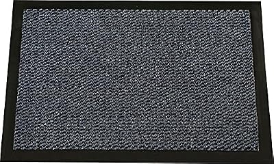 ID Mat 608005 Cahors/Florac Tapis Paillasson Fibre Polypropylène/PVC Bleu 80 x 60 x 0,67 cm