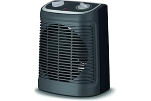 Rowenta Instant Comfort Compact SO2330F2 - Calefactor 2400W, Función Silence, 2 Velocidades