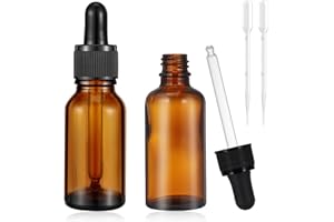 YCICHE Pipettenflasche 50ml,2 Stück Apothekerflasche Braunglas,Apothekerflaschen mit Tropfenpipette,Tropfflasche,mit Pipette 2ml,Braunglasflasche für Ätherische Öl,Parfümöle,Aromatherapie,Düfte,Flüssigkeit