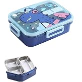 Vagonlife Lunch Box 750 ML (Sızdırmaz,Karışmaz &Uuml;&ccedil; B&ouml;lmeli) Yeni Nesil Sefer Tası-FFLBOX50555