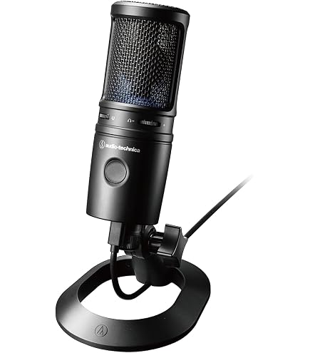 Audio-Technica AT2020USB+ Cardioid Condenser USB Microphone, High