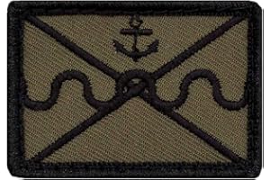 Café Viereck ® German Army Marine Tactical Sign Embroidered with Velcro 5 cm x 3.5 cm