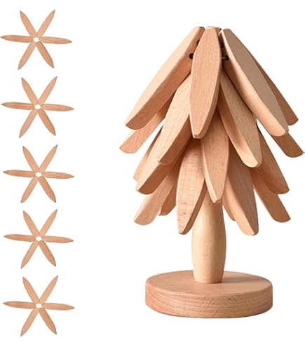 Dessous De Plat En Bois Design Fagot - Sous Plat - Reine Mere