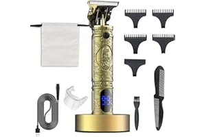 LAYHOU Haarschneidemaschine Profi,Schnurloser Konturen Haarschneidemaschine mit übergang,Bartschneider Herren,Schnelles Schneiden Rasieren Haarschnitt Professionelles Styling