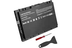 ASUNCELL 14.8V/52Wh BT04 BA06 Batterie d'ordinateur Portable pour HP EliteBook Folio 9470 9470m Ultrabook Series 687517-171 687517-241 687945-001 696621-001 HSTNN-DB3Z HSTNN-IB3Z HSTNN-I10C
