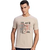 ADRO Men's Graphic Printed 100% Cotton T-Shirt - Regular Fit, Printed T-Shirts for Men