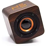 NB NOIZZYBOX Cube XS Premium Wood Finish Portable Wireless Bluetooth Speaker with 5W Output, HD Sound Portable Speaker 14+ Hr