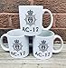 Produktbild Line of Duty AC-12 AC12 Central Police Arnott Fleming Hasting H Caddy Bent Copper Cup *BLUE LOGO TEXT* MUG
