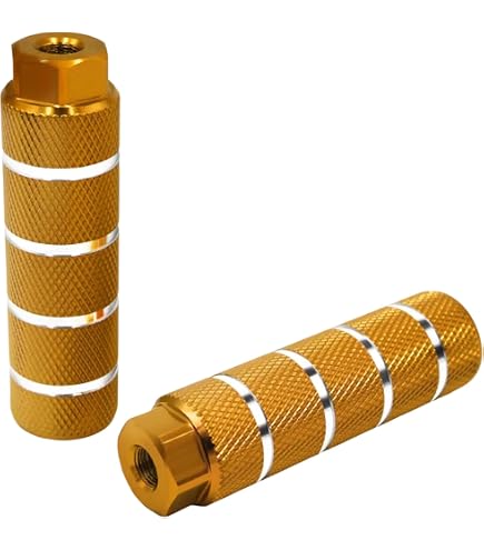 PATIKIL Fahrrad-Pegs Aus Alu – Für 9 Mm Achsen, Rutschfester Fuß, Max. 90 Kg, Blau, Für BMX & Mountainbike PATIKIL Fahrrad-Pegs Aus Alu – Für 9 Mm Achsen, Rutschfester Fuß, Max. 90 Kg, Blau, Für BMX & Mountainbike
